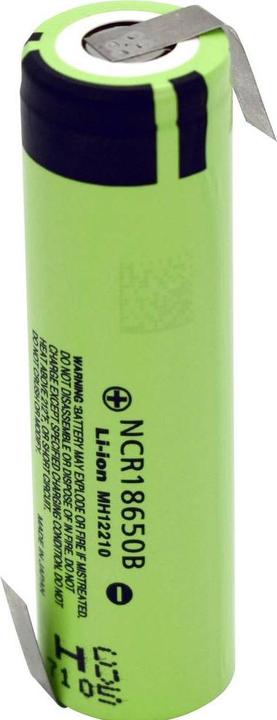 Actual product image Panasonic Special battery NCR1 (1 pcs., 18650, 3400 mAh)