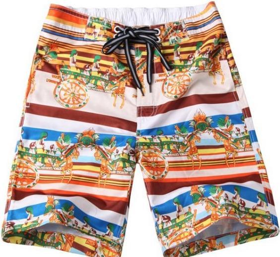 Hermex Stylische Surfer Badehose Badeshorts Short Hose / Grösse S (S)