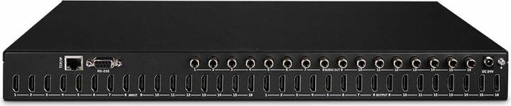 Actual product image Lindy 16x16 HDMI 4K60 matrix