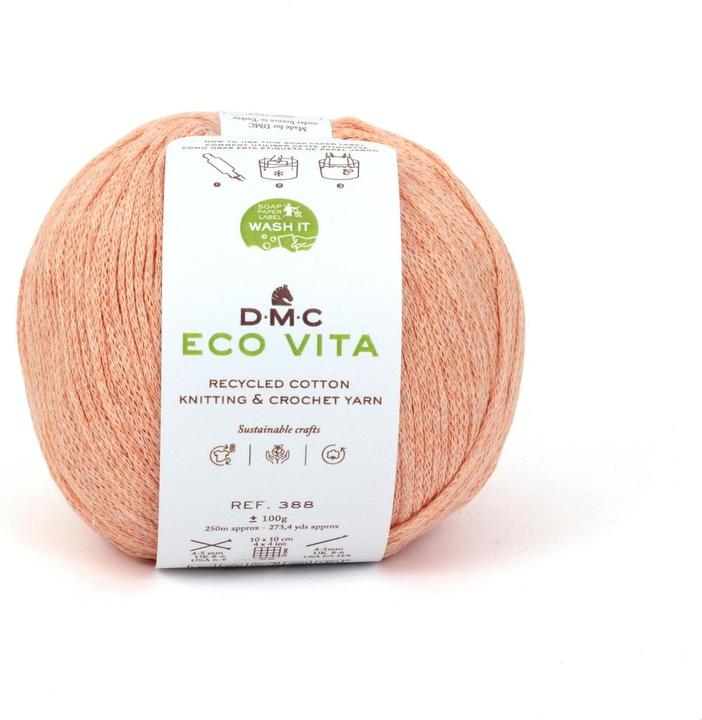 Image du produit DMC Laine Eco Vita 100 g, abricot (250 m)