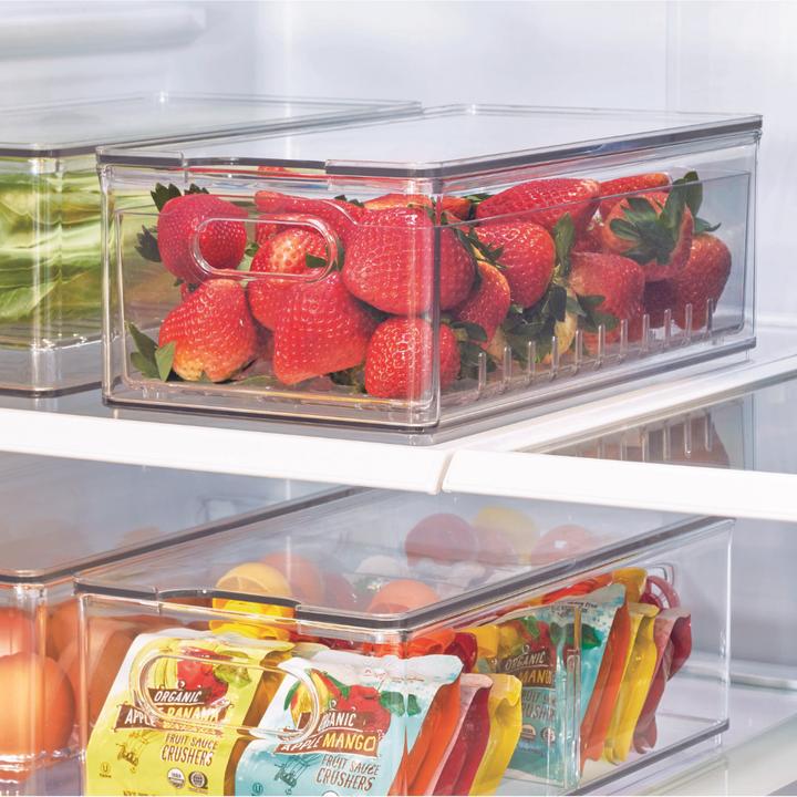 Immagine prodotto iDesign HOME EDIT - Scatola della freschezza KLAR - Cestino dei frutti di bosco grande (0.31 l)