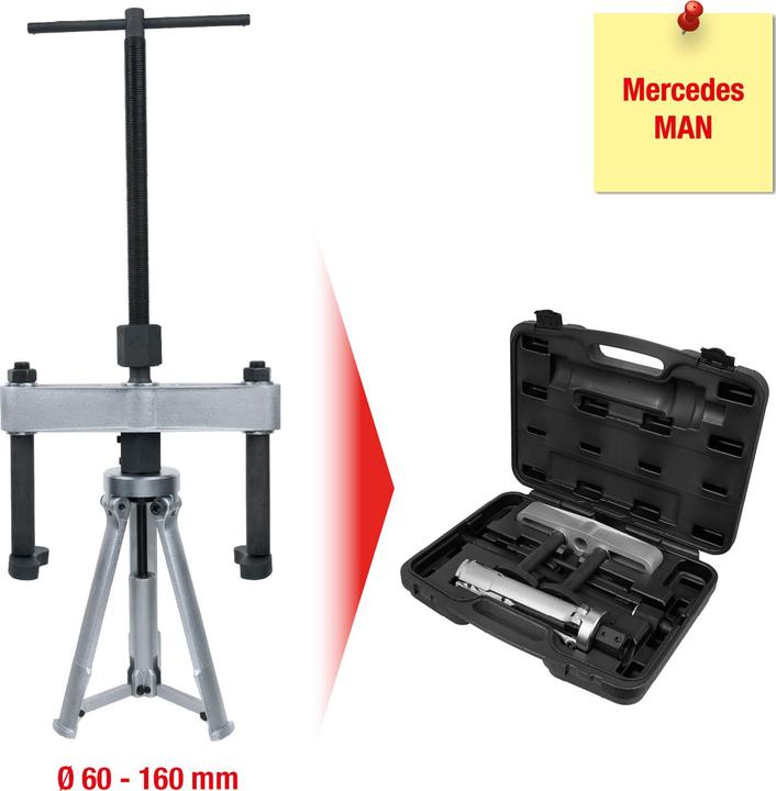 Produktbild KS Tools Zylinderbuchsen-Auszieher-Satz, 6-tlg