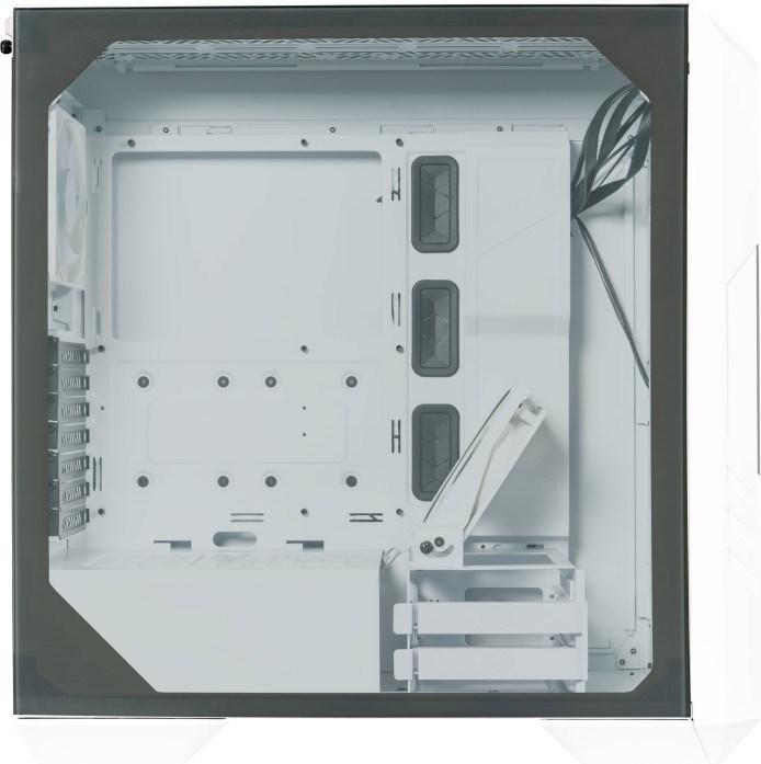 Produktbild Cooler Master PC-Gehäuse HAF 500 Midi-Tower ARGB baltas (mATX, Mini-ITX, ATX, E-ATX)