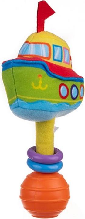 Actual product image Bali Bazoo véhicule en peluche, hochet