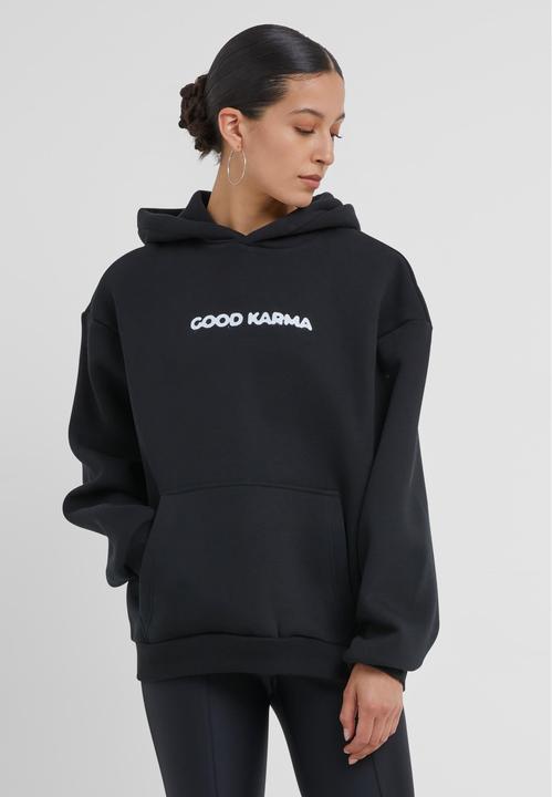 Actual product image Miss Tee Karma Butterfly Ladies Fluffy Hoody - 174139 (4XL)
