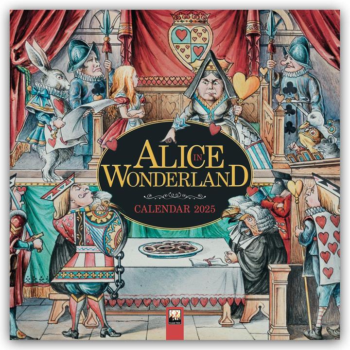 Produktbild Alice in Wonderland - Alice im Wunderland 2024 (305 x 305 mm, Harter Einband, Deutsch, Englisch)