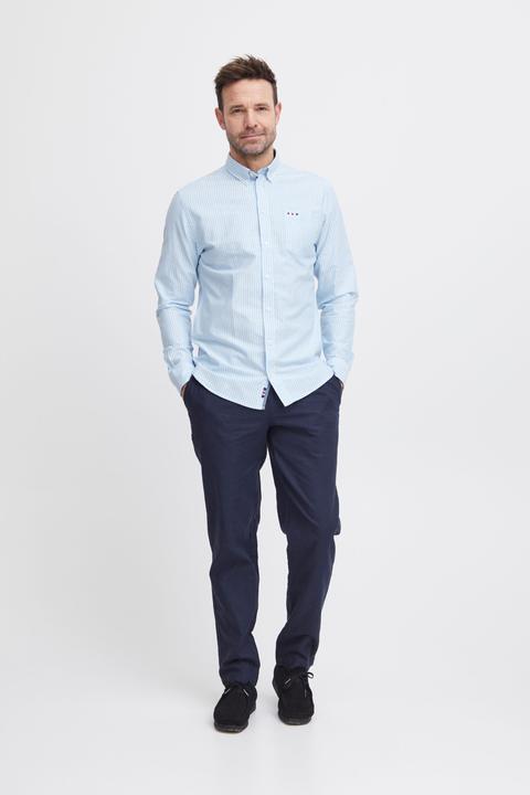 Produktbild FQ1924 FQSteven stripe oxford LS shirt 21900612 (M)
