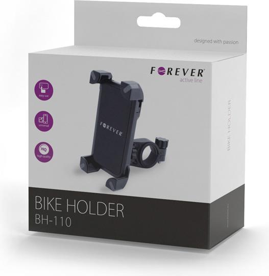 Image du produit Forever Support BH-110 Support passif pour téléphone mobile/smartphone Noir