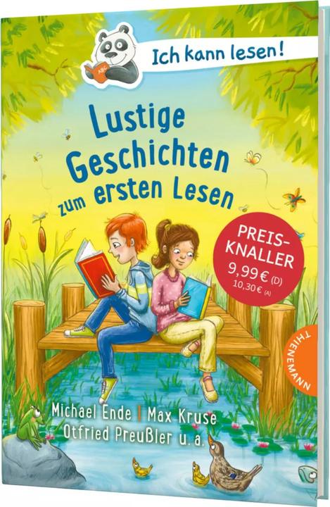 Immagine prodotto Ich kann lesen!: Lustige Geschichten zum ersten Lesen (Tedesco, Preusslatore Otfried, Michael Fine, Kruse max, 2023)