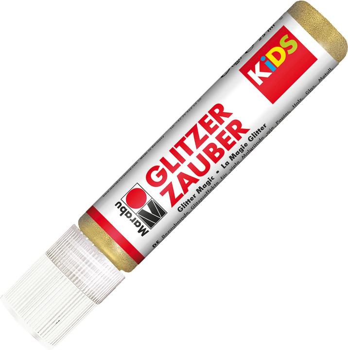 Actual product image Marabu KiDS glitter paint "Glitter magic", glitter gold (Glitter magic, 25 ml)