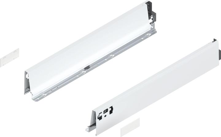 Blum Tandembox antaro M 30kg 350 mm Vollauszug Blumotion-Möbeldämpfer seidenweiss