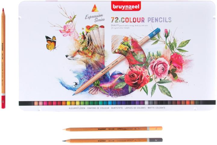 Produktbild Bruynzeel Farbstifte Expression Colour (Mehrfarbig, 72 x)