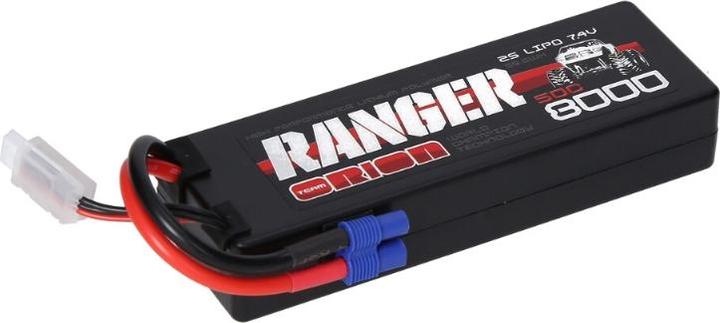 Image du produit Team Orion 2S 50C Ranger LiPo Battery (7.4V/8000mAh) EC3 (7.40 V, 8000 mAh)