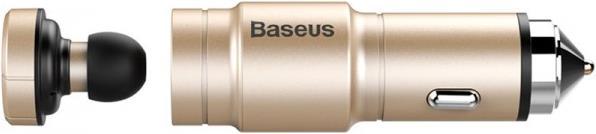 Image du produit Baseus Chargeur allume-cigare et oreillette Bluetooth intra-auriculaire (Sans fil)