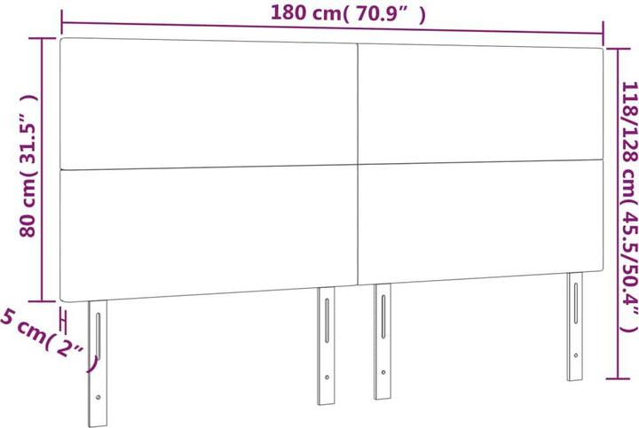 Immagine prodotto VidaXL Ruben (180 x 5 x 128 cm)