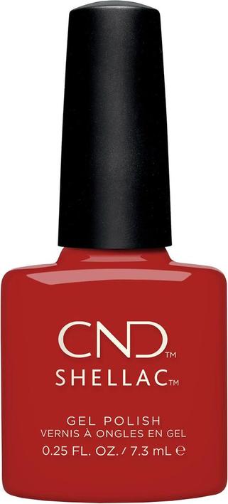CND Shellac UV Color Coat Devil Red 7.3 ml (devil red, UV-Gel Lack)