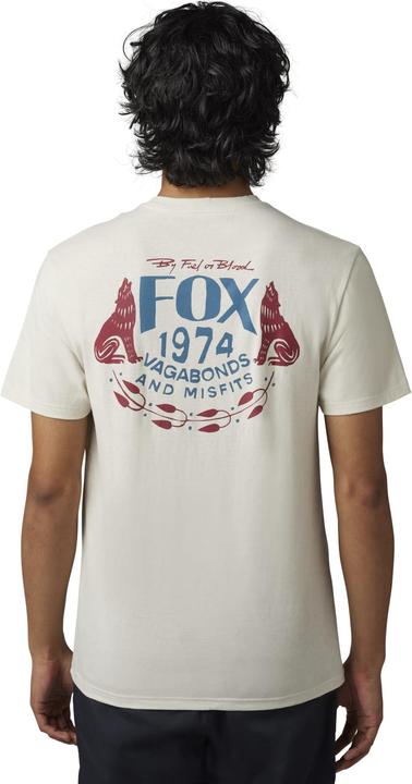 Fox Tee 23 Predominant Ss Prem Vin Wht M (M)
