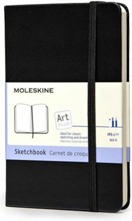 Moleskine Sketchbook (A6, Plain, Hardcover)