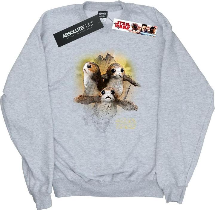 Star Wars The Last Jedi Porgs Brushed Sweatshirt