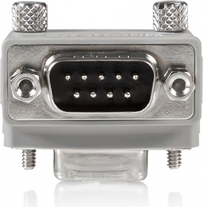 Produktbild StarTech .com DB9 auf DB9 Seriell Kabeladapter Typ 1 rechts gewinkelt
