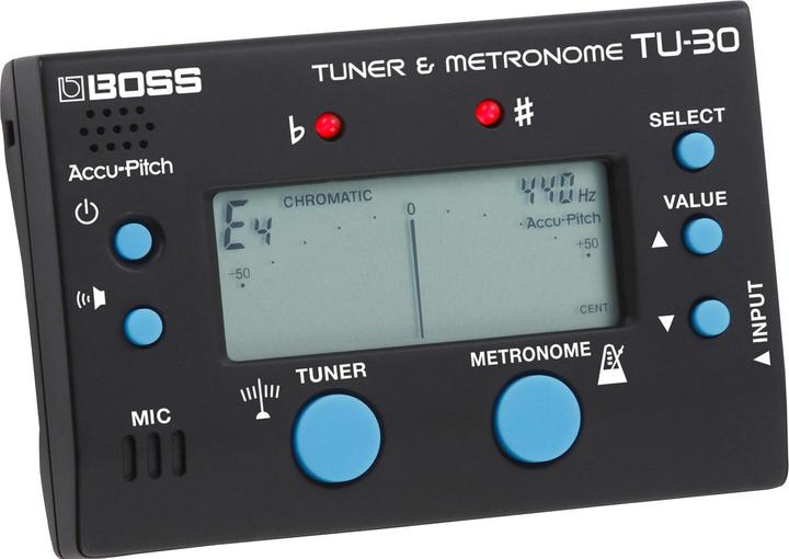 Immagine prodotto BOSS (Electronics) TU-30 Accordatore e metronomo