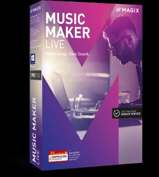 Produktbild Magix Music Maker Live 2017 (1 User, unbegrenzt)