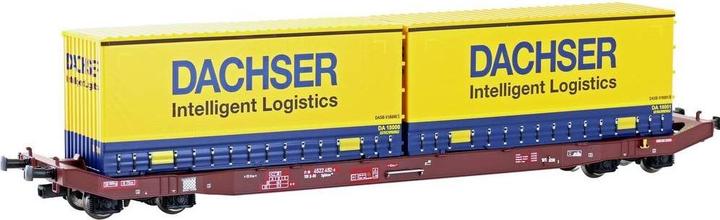 Mehano 28409 HO Containerwagen Sgkkms 698 Dachser der DB Cargo Dachser der DB Ca (Track VI)