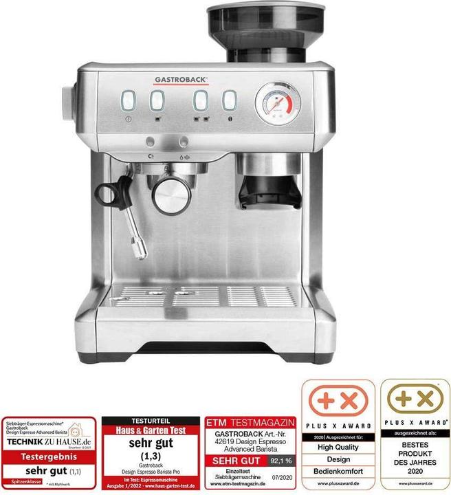 Actual product image Gastroback Espresso Advanced Barista