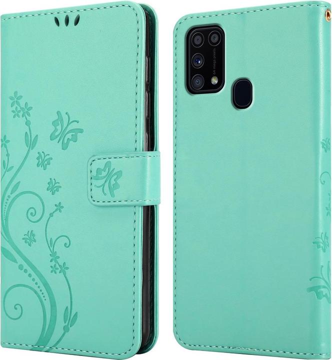 Image du produit Cadorabo Couverture du livre de fleurs (Samsung Galaxy M31)