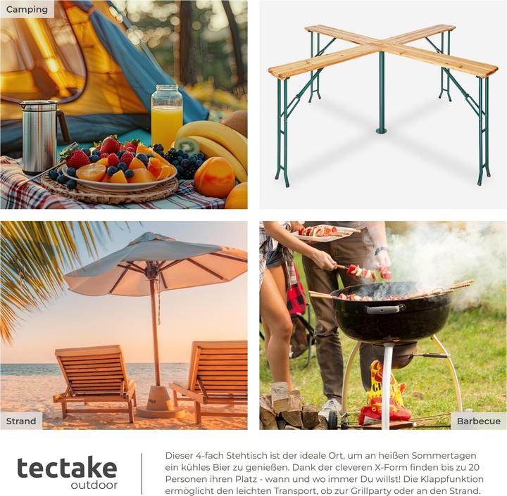 Immagine prodotto tectake Quattro (241 cm)