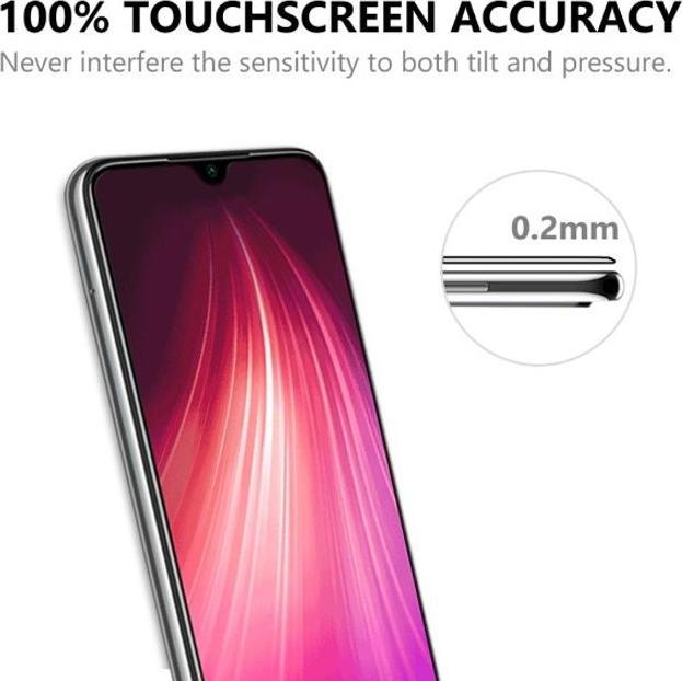Actual product image MU Budget Protective glass screen protector (1 Piece, Xiaomi Redmi Note 8T)