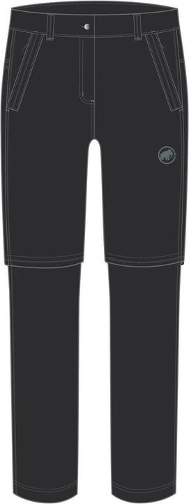 Actual product image Mammut Hiking V Zip Off Pants Women (44)