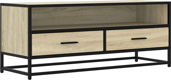 Actual product image VidaXL TV cabinet Lowboard TV cabinet TV table TV furniture Sonoma oak (100 x 34.5 x 40 cm)