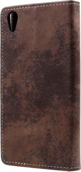 Immagine prodotto MU Classic Copertina in pelle dall'aspetto vintage (Xperia XA1 Plus)