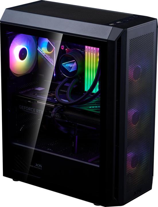 Actual product image Adata Geh XPG VALOR AIR PLUS (ATX) Midi Tower black retail (mATX, Mini-ITX, ATX)
