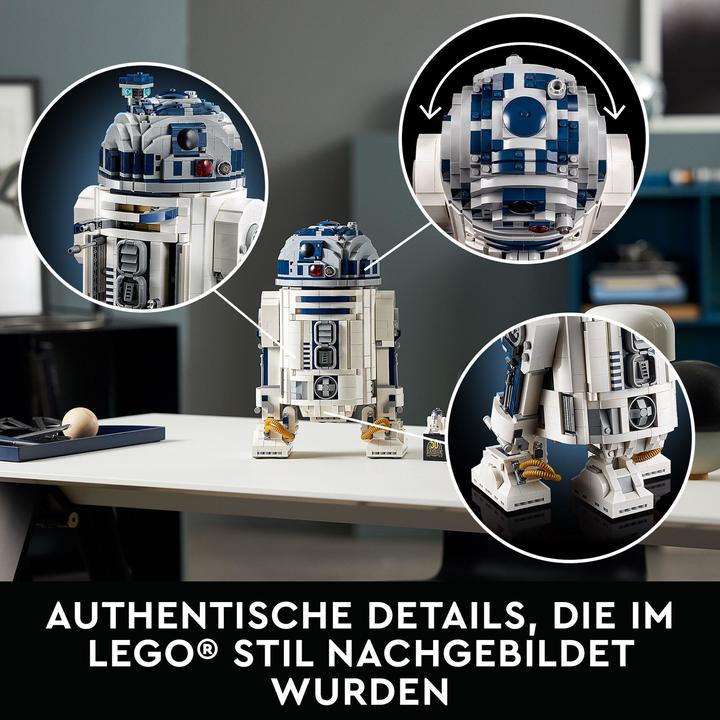 Actual product image LEGO Star Wars R2-D2 (75308) (75308, LEGO Rare Sets, LEGO Star Wars)