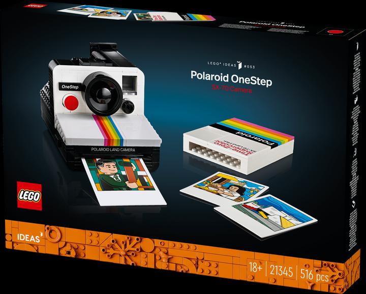 Image du produit LEGO Appareil photo instantané Polaroid OneStep SX-70 (21345, LEGO Ideas)