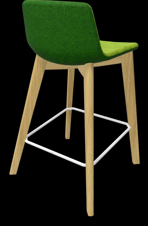 Immagine prodotto Narbutas Sgabello da bar Twist & Sit