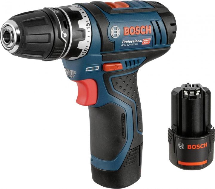 Actual product image Bosch Professional Gsr 12v-15 Fc (Rechargeable battery operated)