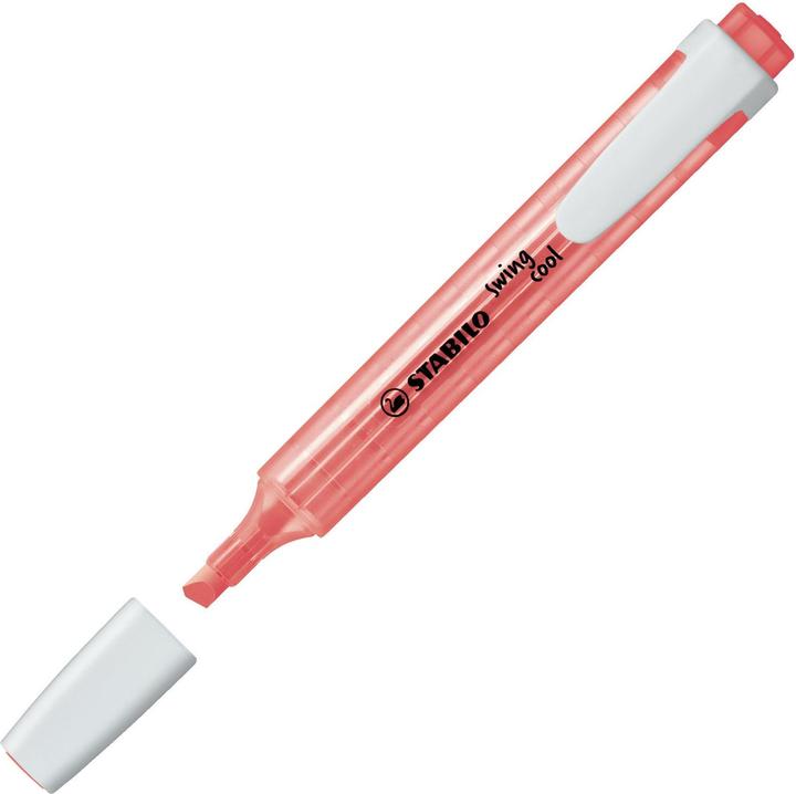 Image du produit STABILO Surligneur Swing Cool Red, 1 pièce (Rouge, 4 mm, 1 x)