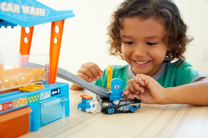 Image du produit Disney Cars Kit de jeu de lavage de voiture à changement de couleur Dinoco