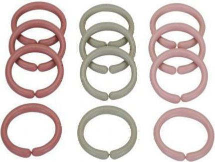 Actual product image Little Dutch Little Loops play rings pink