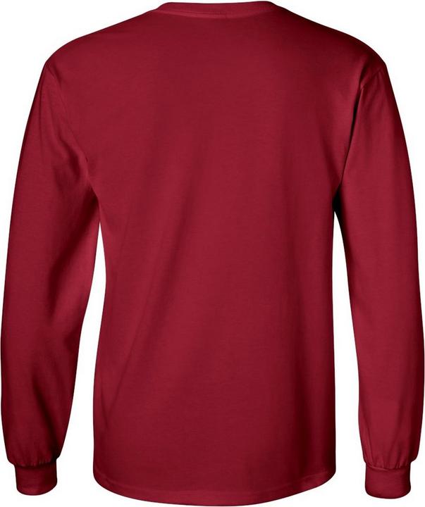 Actual product image Gildan Ultra TShirt with round neck long sleeve (L)