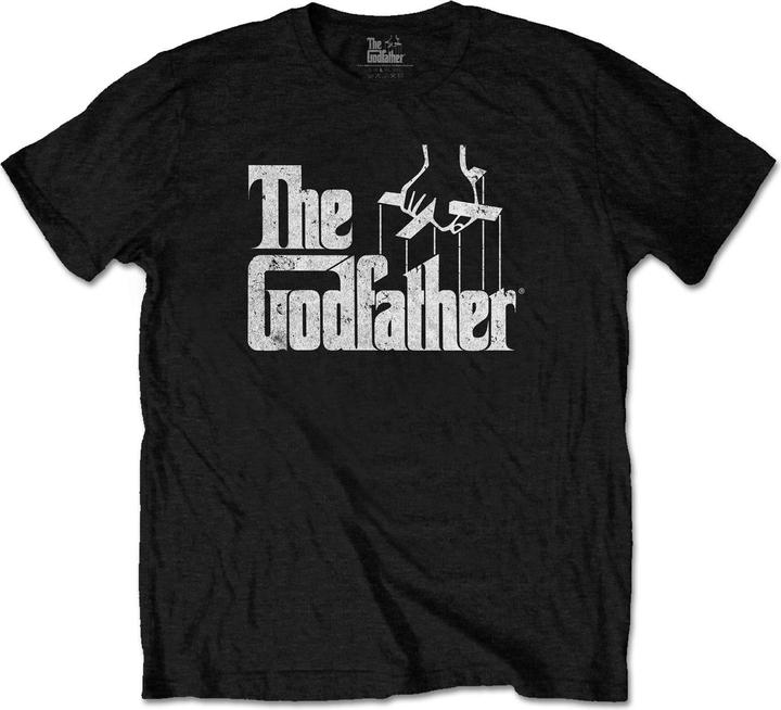 Actual product image The Godfather Unisex Adult Logo Cotton T-Shirt (XL)
