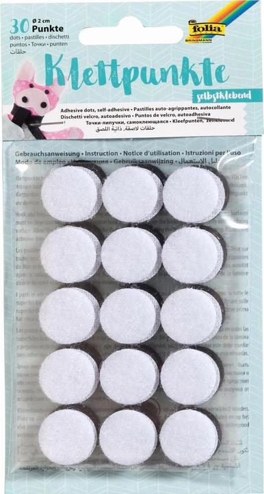 Image du produit Folia Points de velcro (20 mm)