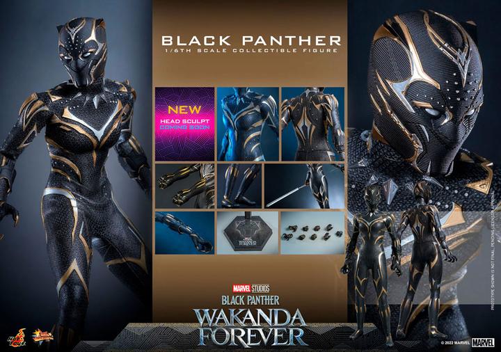 Produktbild Hot Toys Black Panther: Wakanda Forever figurine Movie Masterpiece 1/6 Black Panther 28 cm