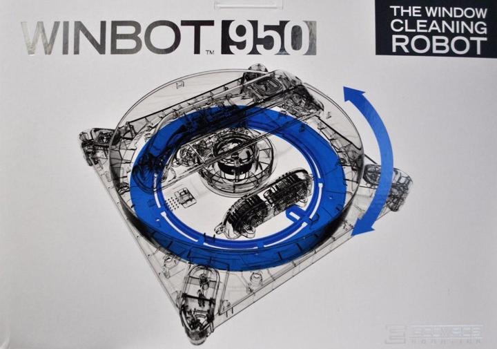 Actual product image Ecovacs Winbot W950