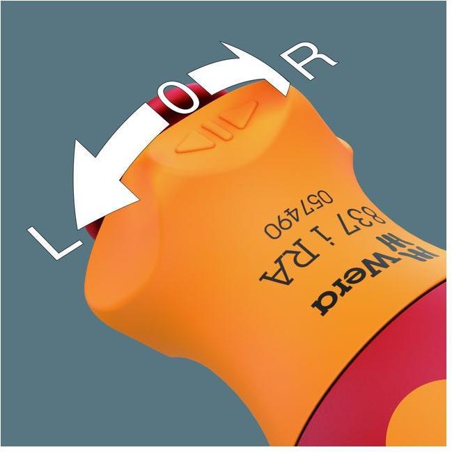 Image du produit Wera Kraftform Kompakt VDE 17 RA 1 (Cruciforme PZ, Recouvrement cruciforme Phillipps (PH), Escale, Pin-torx)