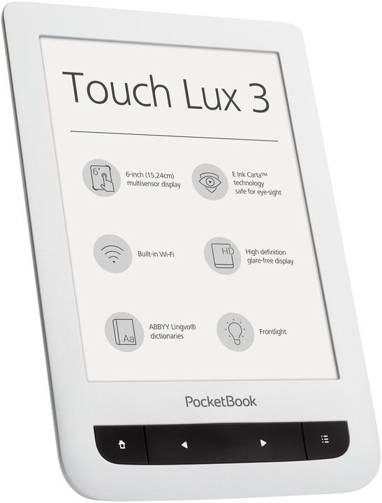 Immagine prodotto PocketBook Touch Lux 3 (6", 4 GB, Bianco)