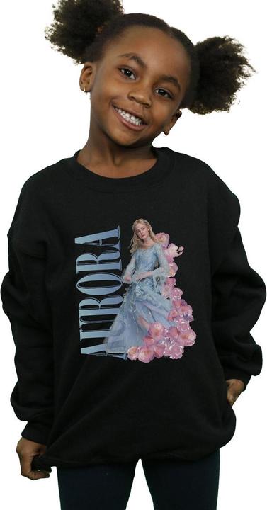 Actual product image Disney Girls Maleficent Mistress Of Evil Aurora Homage Sweatshirt (128)